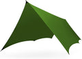 KAMMOK Kuhli Ultralight | Versatile Weather Shelter (Waterproof Durable Portable Camping Tarp Hammock Tarp Rain Cover) Moss Green