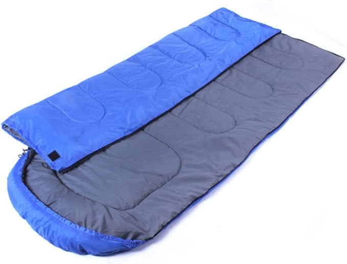 TOYANDONA Thickened Camping Sleeping Bag for Adults Winter Bag Drawstring Hood Lightweight for Hiking Backpacking Camping Gear