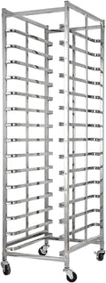 Quick Rack for Baking PansHeavy-Duty Kitchen Bread Pan Rack with Wheels 12-Layer Baking Storage Solution for Bakeries Restaurants and Catering (166x60x45.5cm)