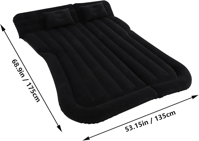 balacoo 1Set Inflatable for Car Outdoor Air Mattress for SUV Travel Comfortable Easy to Use Sleeping for Camping Road Trips
