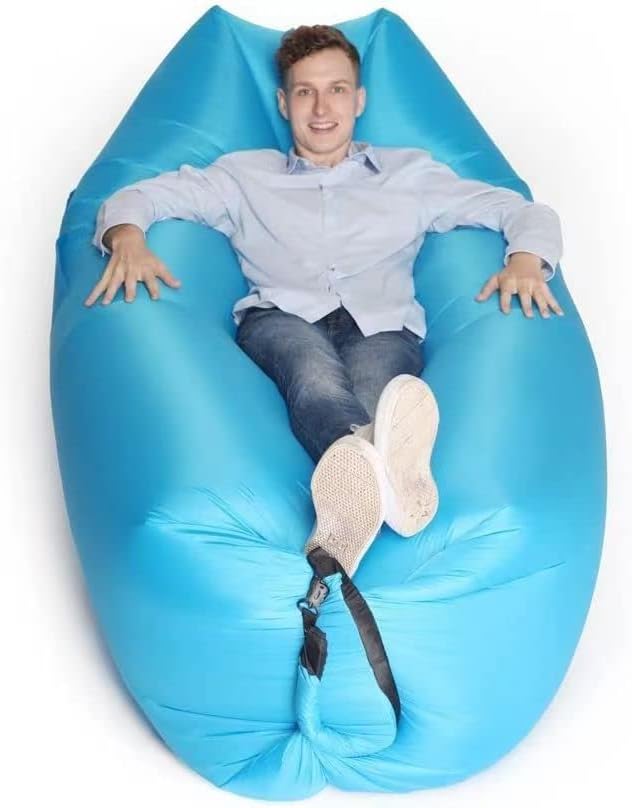CCDXD Air Sofa Inflatable Lounger Inflatable Couch for Travelling Outdoor Camping Hiking Beach Parties Picnic Backyard Lakeside air Hammock Inflatable Lounger