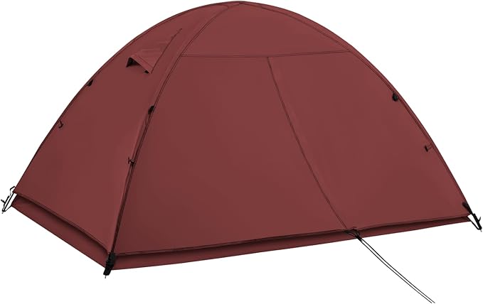 Ultralight Double Layer Waterproof 2/3/4 Person 4 Season Backpacking Dome Tent – Easy Setup Outdoor Essenssial Gear for Camping Hiking Hunting and Mountaineering
