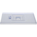 5 1/4 and 12 gal Clear Plastic Replacement Ingredient Bin Lid - 14 3/4L x 9 1/2W x 1H