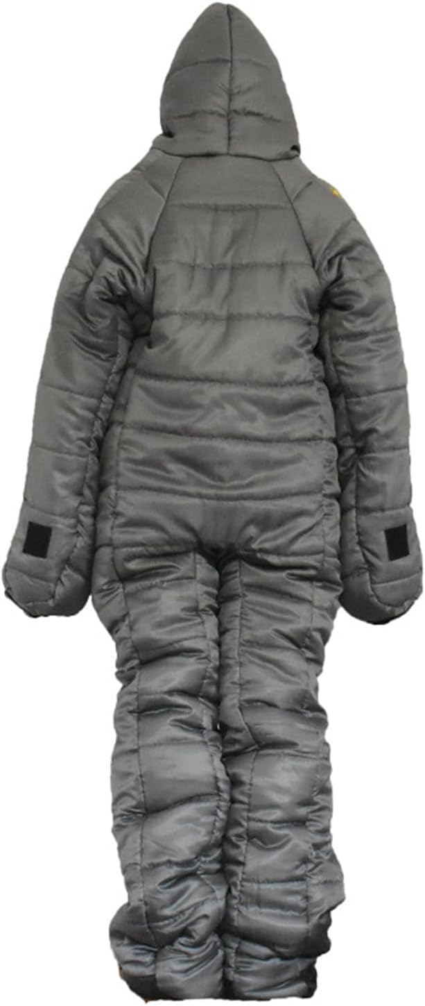 Wearable Sleeping Bag Full Body Sleeping Bag Suit Alien Walkable Sleep Bed for Travel Outdoor Hiking Ultraligh T Windproof Adult Camping Wearable Jacket for Climbing