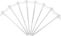8Pcs Heavy Duty Tent Stakes Durable Ground Pegs for Camping Lightweight and Portable Tent Anchors for High Wind Conditions Suitable for Awning and Canopy Use