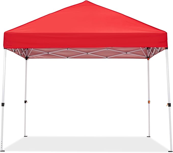 GarveeHome Easy Setup Pop-Up Canopy Tent 10x10ft – Waterproof Outdoor Gazebo with Removable Sidewall UV Protection Portable Sun Shelter for Camping Patio Backyard Events – Classic Model