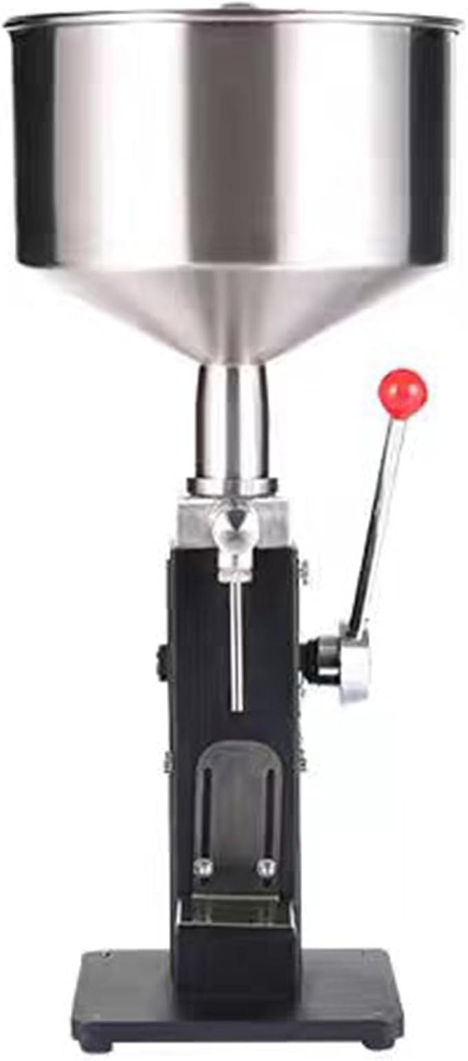 Manual Thick Liquid Filler Machine for Cream Honey Sauce &amp Paste - Precision Dispensing for Small Bottles for Home &amp Small Business Use