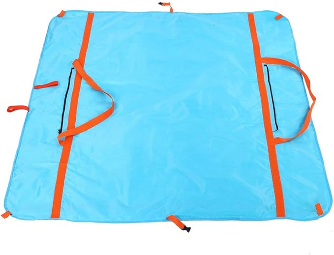 Water - Proof Picnic Blanket | Foldable Outdoor Mat with Storage Bag | Sandproof Beach Mat for Camping/Lawn/Travel | 146x146cm Large Portable Mat