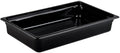 Cambro 14CW110 Camwear Food Pan plastic full-size 4D black - Case of 6
