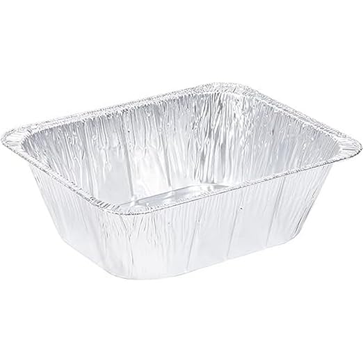 Durable Packaging Aluminum Steam Table Pans Half-Size Extra Deep-195 Oz. 4.19 Deep 10.31 X 12.69 100/carton