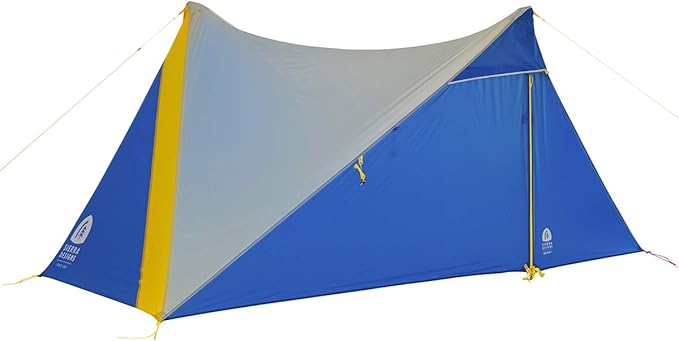 Sierra Designs High Route 1P Non-Freestanding Ultralight Trekking Pole Shelter for Thru Hiking Backpacking Camping Designed by Andrew Skurka