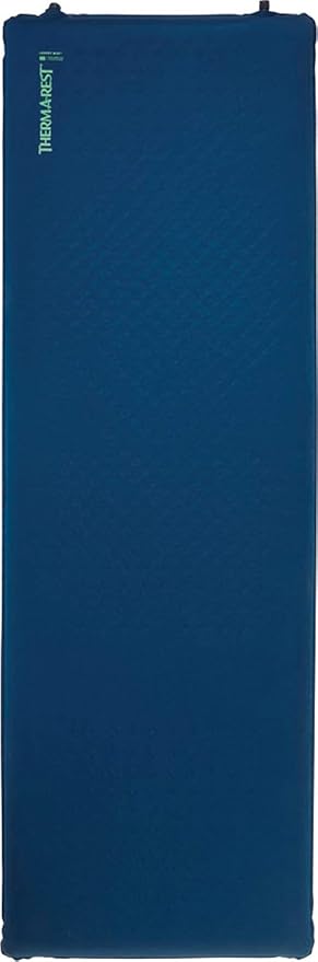 Therm-a-Rest LuxuryMap Self-Inflating Foam Camping Sleeping Pad X-Large - 30-77 Inches Poseidon Blue