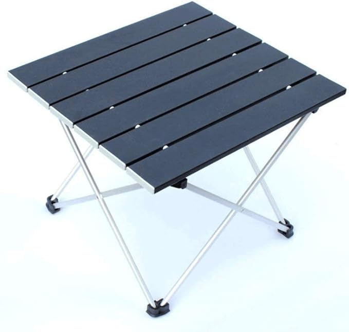 Camping Folding Table Portable Lightweight Foldable Compact Small Roll up Table Perfect for Outdoor Camping Picnic Beach Hiking Easy to Install &amp Clean