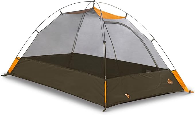 Kelty Grand Mesa 2P or 4P Backpacking Tent – 3 Season Camping Thru Hiking Shelter Aluminum Pole Frame Single Door + Vestibule 2024 Model