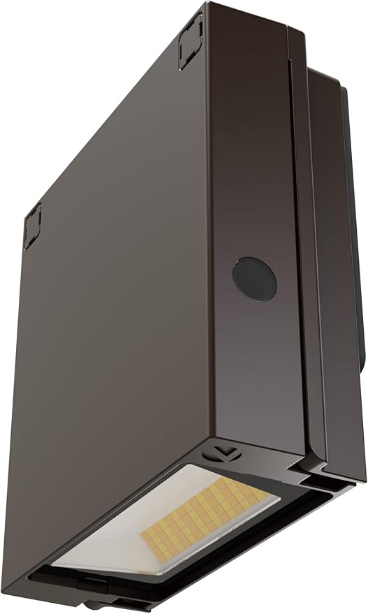 Lithonia Lighting WPX0 LED ALO SWW2 MVOLT PE DDBXD M2 Switchable Outdoor MVOLT Photocell Wallpack Dark Bronze