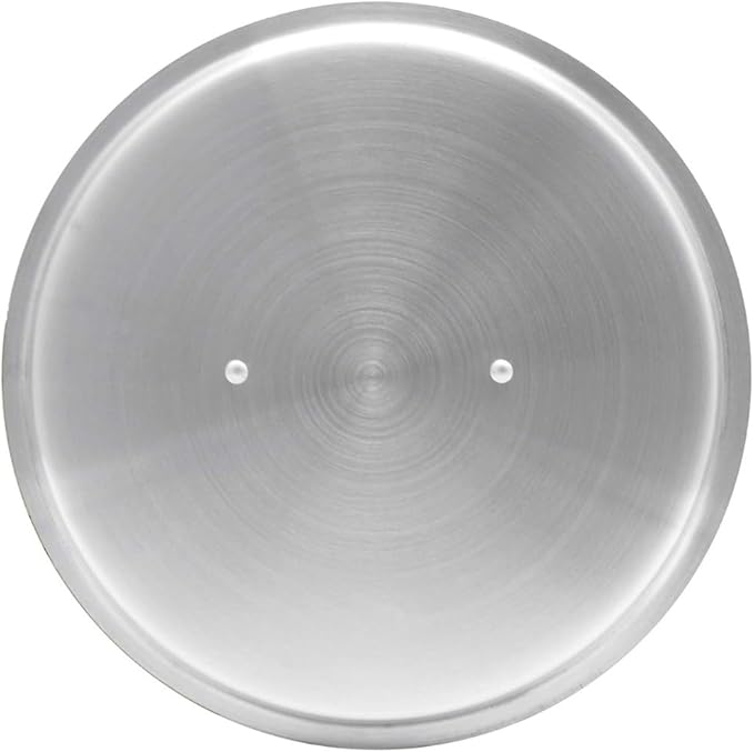 TrueCraftware- 120 qt. Aluminum Stock Pot Lid 22-3/4 x 1-1/4 1.8mm Thickness- Multipurpose Pot Cover Cookware for Pasta Soup Pots Large Stockpot Lid Stew Simmering Pot Dishwasher Safe