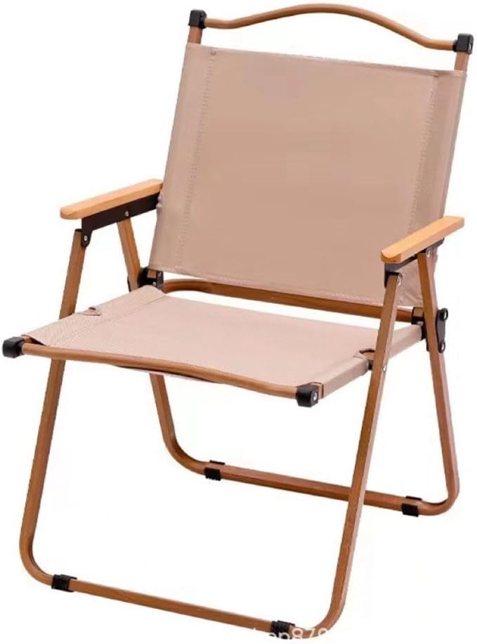 Portable Camping Chair Lightweight Folding Outdoor Chair with Roll Up Top Easy Assembly Durable Design Perfect for Campers Hikers Travelers Family Outings Carry Bag Included