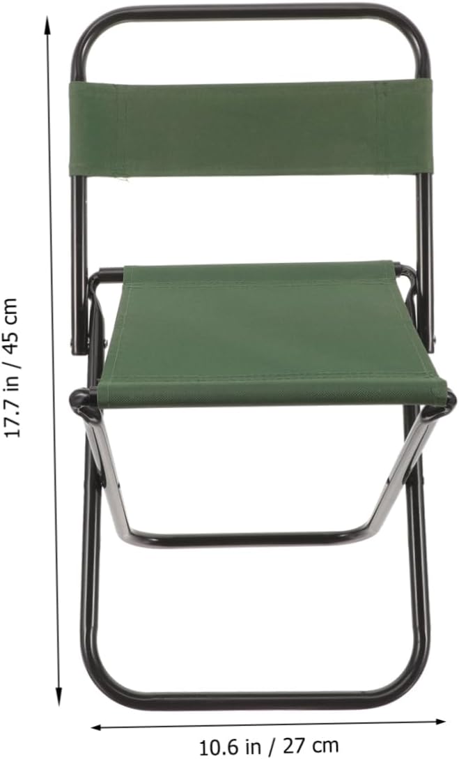 Folding Camp Table Portable Camping Chair Outdoor Furniture Lightweight Compact for Adults Back Support for Hiking
