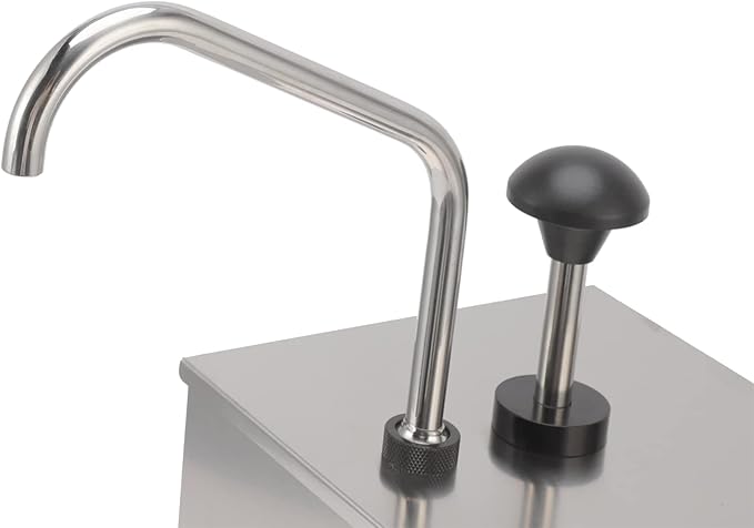 Soy Sauce Pump Dispenser Efficient Large Capacity Syrup Pressing Pump for Restaurant Kitchen Food Grade Stainless Steel