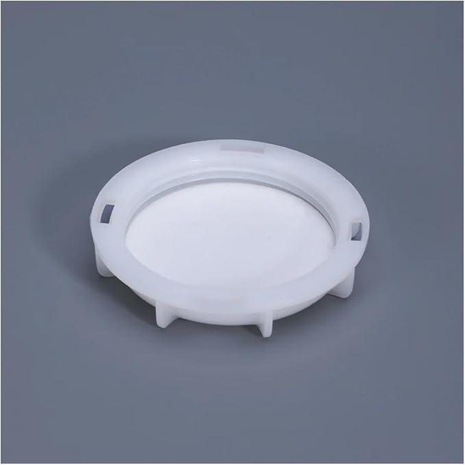 IBC Tote Lid 20 Pcs 62mm Fine Thread Valve Cover White Plastic Cap Water Barrel Lid for Schutz IBC Tank Durable Adapter for Food Industries Storage