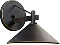Kichler Ripley 7.5 1 Light Outdoor Wall Light in Olde Bronze®