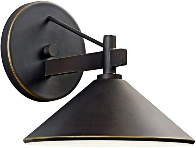 Kichler Ripley 7.5 1 Light Outdoor Wall Light in Olde Bronze®