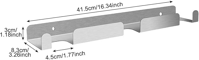 Pizza Wall Rack Hanger Shelf Display Rack