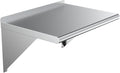 24 X 24 Stainless Steel Wall Shelf | Metal Shelving | Garage Laundry Storage Utility Room | Restaurant Commercial Kitchen | NSF