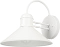 Globe Electric 44388 Novogratz x Globe Maxwell 11 Outdoor Wall Sconce Matte White
