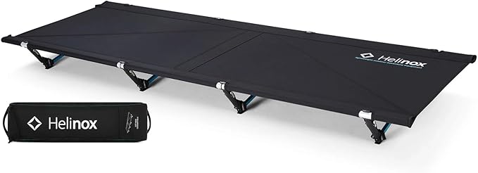 Helinox Cot Max Lightweight Compact Collapsible Portable Camping Cot Blackout (2026)
