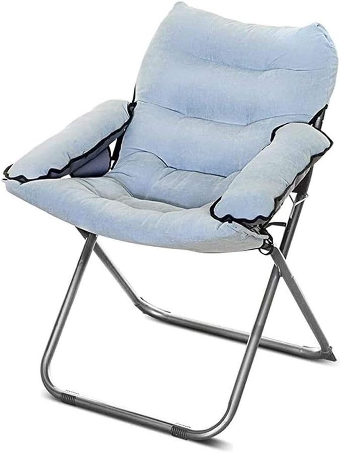 Folding Camping Chair Comfy Sofa Chairs Folding Chair Lazy Radar Chair Lunch Break Folding Chair with backrest Sun Moon Chair Sunset Sofa