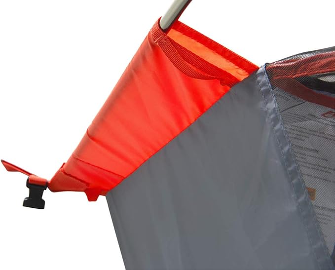 Kelty Late Start 4P - Lightweight Backpacking Tent with Quickcorners Aluminum Pole Frame Waterproof Polyester Fly 4 Person Capacity