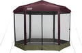 Coleman Back Home Screened Canopy Tent with Instant Setup Outdoor Gazebo for Bug-Free Lounging Fits Over Picnic Tables Ideal for Parties Events Tailgates Dining &amp More