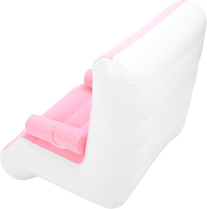 Inflatable Sofa Bed Inflatable Lounge Chair Portable Foldable Inflatable Lounge Sofa with Armrests for Living Room Bedroom Office Travel Camping