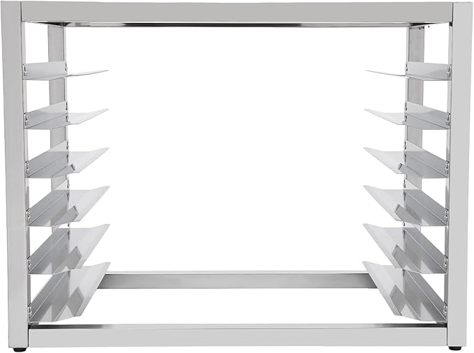 Stainless Steel Stackable Bun Pan Baking Cooking Bakery Wire Racks Bread Baking Equipment For Home Restaurant Kitchen (6 Tier)