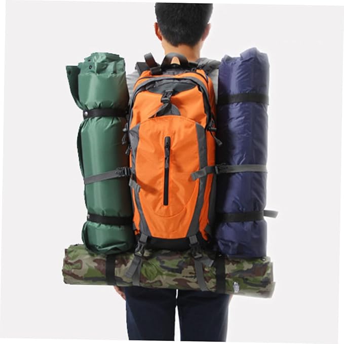 Portable Inflatable Sleeping Pad Ergonomic Camping Mat for Outdoor Activities Durable Comfortable Design for Backpacking Hiking Beach and Picnics Convenient Camping