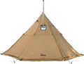 Hot Tent with Stove Jack Onefires Large Teepee Tent for Outdoor Family Camping 4-8 Person | with Stove Jack Large for Family Camping
