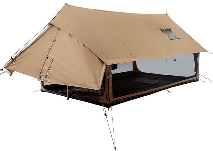 WHITEDUCK Rover Canvas Scout Tent Waterproof 4 Season Luxury Outdoor Camping and Glamping Yurt Tent