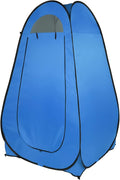 Shower Tent Portable Toilet Privacy TentPrivacy Shower Tent Dressing Room or Portable ToiletSun Sunshade Canopy Outdoor Rain Shelter Backpack Privacy Shelters for Camping Hiking Blue