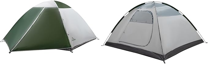 Screened Camping Tent 3-4 Person Waterproof Haven Tent Backpack Double Layer Shelter Easy Setup and Portable for Outdoor Picnic or Hiking.