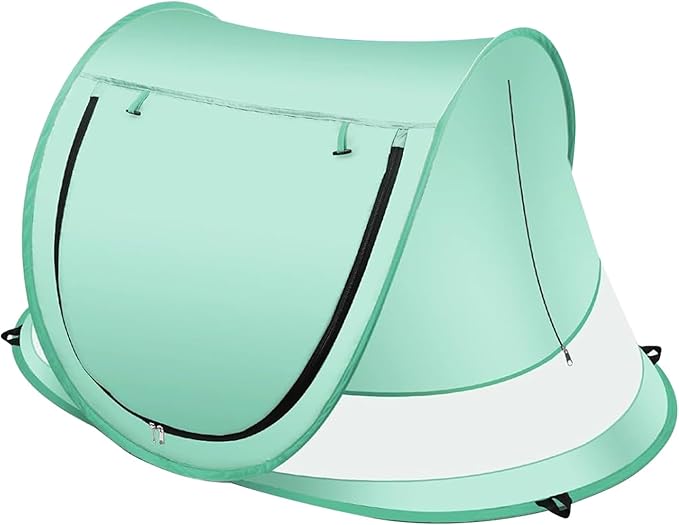 Portable Baby Tent – PopUpp Dome UV Protection Shelter | Lightweight Toddler Beach Shade for Travel Pool Backyard Fun Outdoor Park Adventures Yard Relaxation Easy Setup Baby Sun Cover