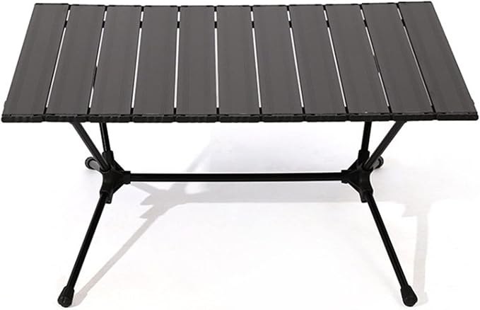 Aluminum Alloy Folding Camping Table Adjustable Height Portable Picnic for Outdoor Parties Mini Barbecue Lightweight and