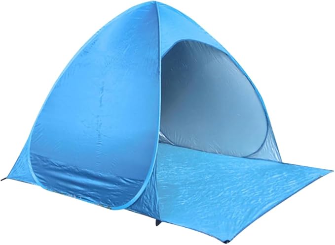 1Pc Automatic Beach Tent Sunshade Lightweight Pop Up Tent for Outdoor Activities Portable Camping Shelter for Beach Parties Durable UV Protection Easy to Carry