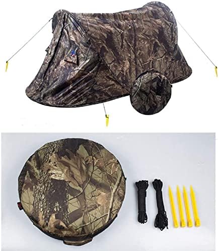Outdoor Portable Automatic Pop Up Rectangular Camouflage Hiking Camping Fishing Tent Ultralight Waterproof Tent for 2 Person