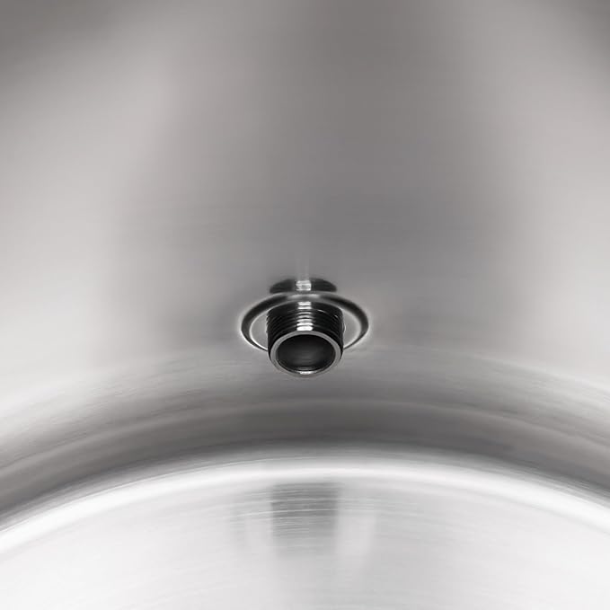 60L Stainless Steel Milk Can Heavy Duty Food Storage &amp Transport Container for Dairy Wine Grains Ideal for Home Farm &amp Commercial Use With a Faucet
