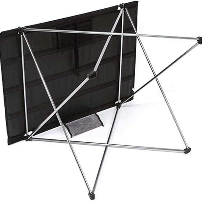 Folding Camping Table - Portable Aluminum Camp Table Lightweight Compact Roll Up Picnic Table for Picnic Outdoor Hiking BBQ Camping Kitchen Fishing Beach with Carry Bag