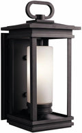Kichler 49476RZ South Hope Outdoor Wall 1-Light Rubbed Bronze 19.75
