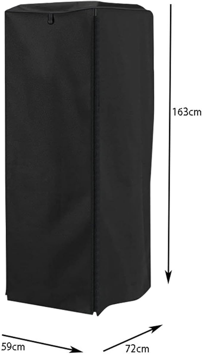 Baker Rack Cover with Bag Bakery Single Rack Covers for Home