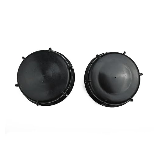 IBC Tote Lid 8 Pcs IBC Cap Adapter Coarse Thread Faucet Accessories Hose Outside Valve Cover Water Tote Tank for Industries Storage