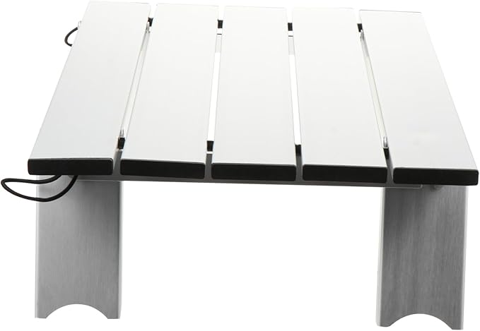 VICASKY Aluminum Alloy Folding Tables Silver Picnic Table Portable Camping Supplies Camping Folding Desk